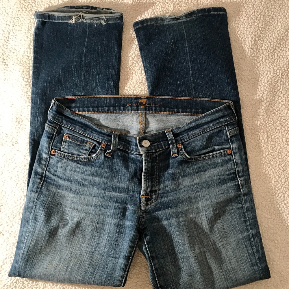 7 for all mankind jeans - size 28 - Picture 3 of 4